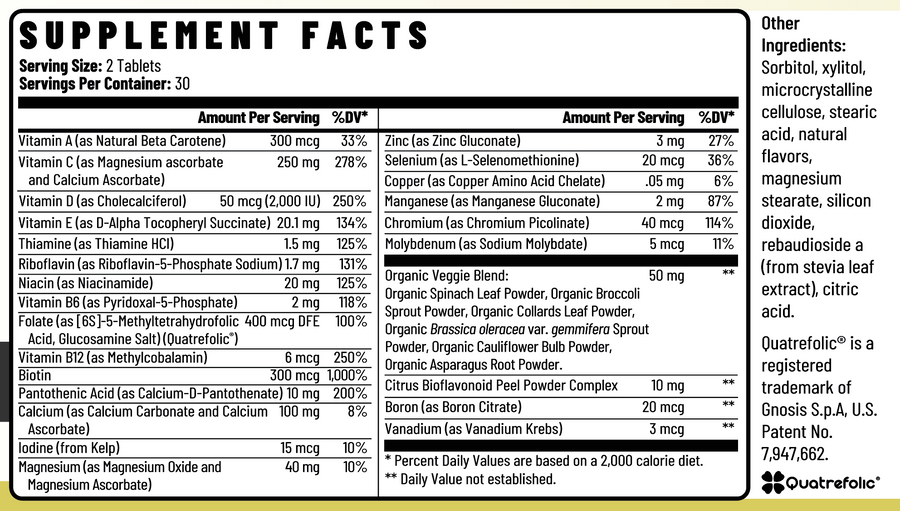 Children's Daily Multivitamin Chewable