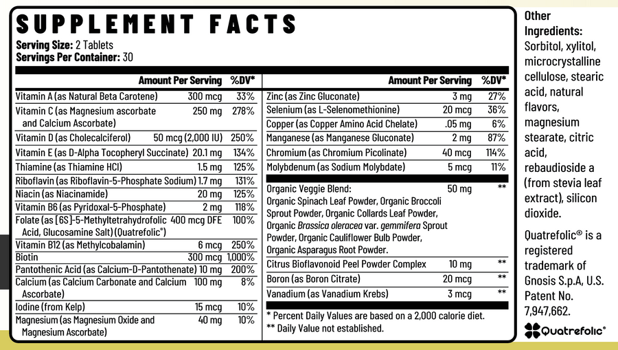 Children's Daily Multivitamin Chewable