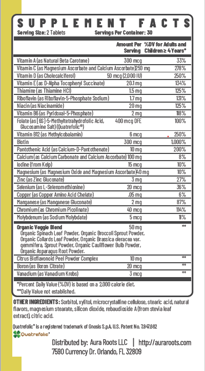 Children's Daily Multivitamin Chewable