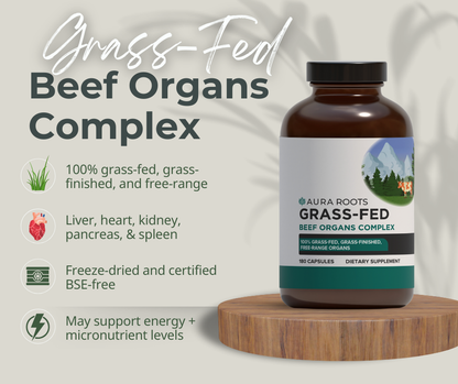 Grass-Fed Beef Organs Complex