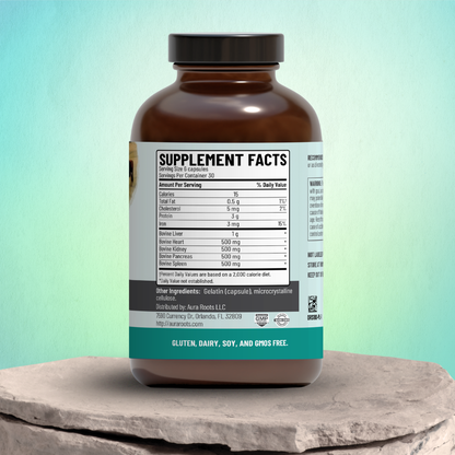 Grass-Fed Beef Organs Complex