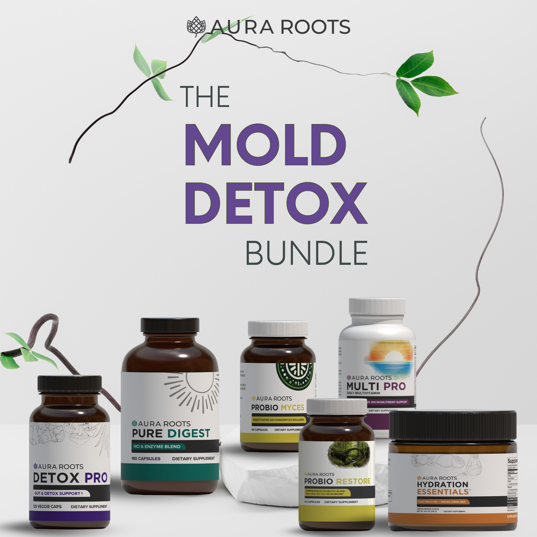 The Mold Detox Bundle – Aura Roots